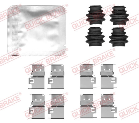 Accessory Kit, disc brake pad